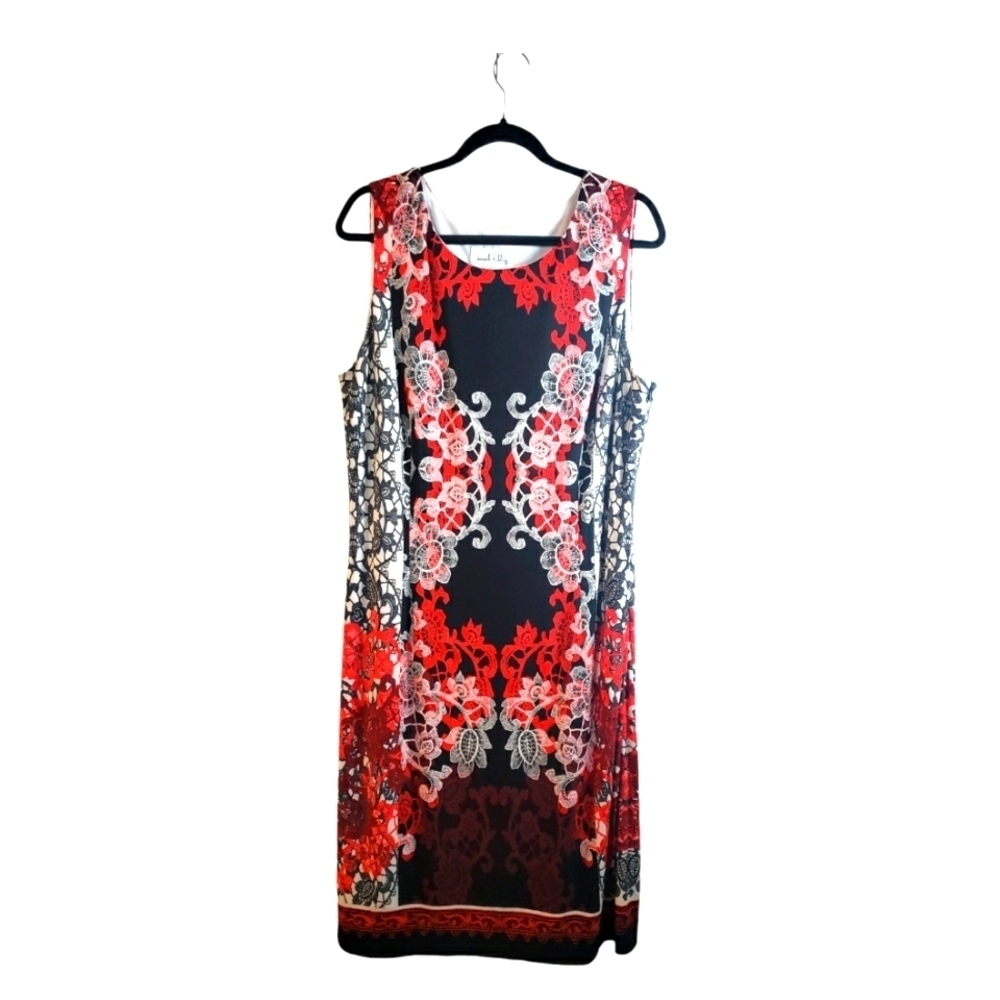JOSEPH RIBKOFF DRESS,  SIZE 18